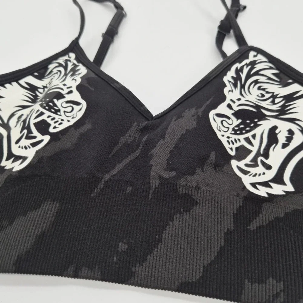 Darc sport black grey SHE Sports bra‎
